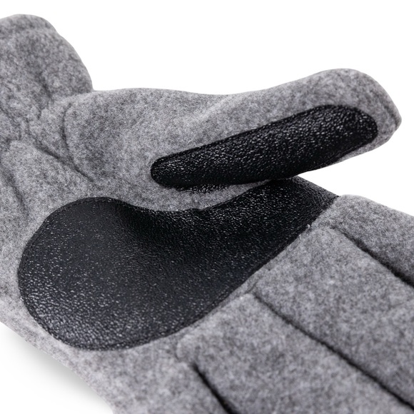 NWT: Vintage Fownes Polartec Fleece Gloves - L/XL Gray: Winter Warm Thermal - Picture 3 of 12